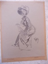 Lithographie 1890 etudes d'occasion  Prades