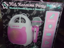 Alto-falante de festa infantil de karaokê com microfone Gabba Goods comprar usado  Enviando para Brazil