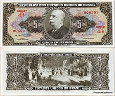 Bresil billet cruzeiros d'occasion  Venelles