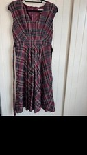 Monsoon tartan dress for sale  WINCHESTER