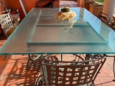 Tavolo cristallo con usato  Seniga