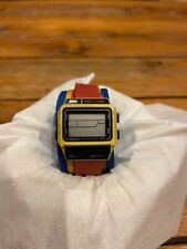 NIKE Collaboration Casio Digital Vintage SDB-300W Lap Memory 30 Masculino Usado comprar usado  Enviando para Brazil