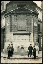 Cpa paris fontaine d'occasion  Hérouville-Saint-Clair