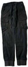 Schwarze cargohose reell gebraucht kaufen  Biberach an der Riß