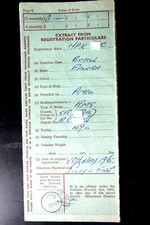 Old logbook rf60 for sale  EDGWARE