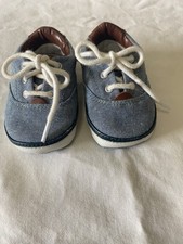 Sapatos infantis de lona azul para berço Ralph Lauren comprar usado  Enviando para Brazil