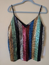 Warehouse sequin top for sale  Germantown