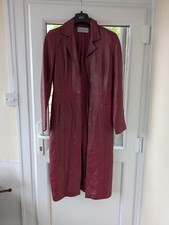 Warehouse burgundy leather for sale  NEW ROMNEY