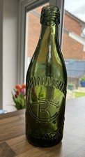 Antique green glass for sale  WIGAN