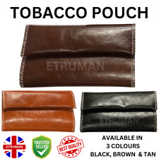 Faux leather tobacco for sale  HOUNSLOW