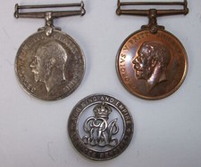 War pair silver for sale  BARRY