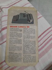 istruzioni olivetti usato istruzioni olivetti usato Santo Stefano Belbo