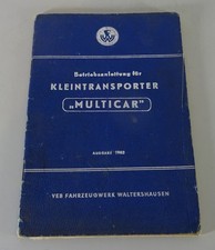 Betriebsanleitung handbuch mul gebraucht kaufen  Jever