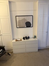 Ikea white chest for sale  LONDON