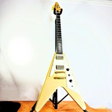 Usado, Guitarra elétrica Epiphone Flying V branca comprar usado  Enviando para Brazil