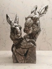 Silver tone figurine for sale  BIRMINGHAM