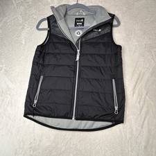 Colete acolchoado Therm Hydracloud preto impermeável à prova de vento zíper completo masculino 10 comprar usado  Enviando para Brazil