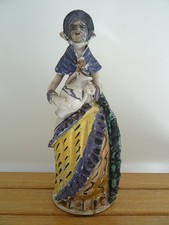 Old ceramic candle d'occasion  Expédié en Belgium