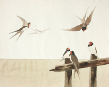 Landschaft schwalben aquarell gebraucht kaufen Landschaft schwalben aquarell gebraucht kaufen  München