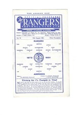 Rangers aberdeen for sale  KILMARNOCK
