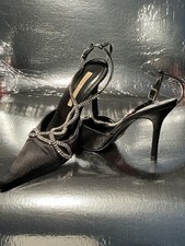 Slingpumps buffalo glitzerstei gebraucht kaufen  Waiblingen