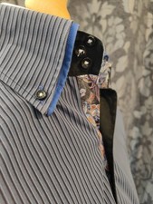 7camicie men navy for sale  BILLINGHAM