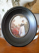 Ancienne peinture miniature d'occasion  Bar-le-Duc