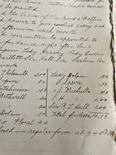 Vintage 1910 ledger for sale  Coventry