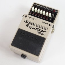 Usado, Baixo Boss usado equalizador efetor Geb-7 comprar usado  Enviando para Brazil