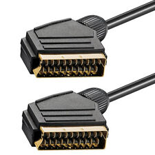 Scart cable lead for sale  COLNE