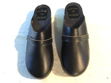 Mens black leather for sale  SHETLAND