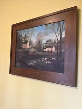 Framed hunt scene for sale  Marysville