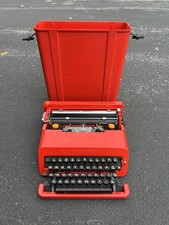 Olivetti valentine red for sale  Exton