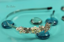Haarreif tiara diadem gebraucht kaufen  Heidelberg
