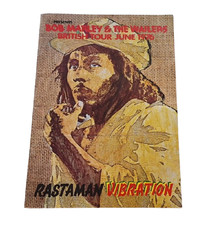 Bob Marley & The Wailers 1976 Rastaman Vibration Original UK Tour Programme, usado comprar usado  Enviando para Brazil