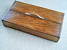 Edwardian oak cutlery for sale  UK