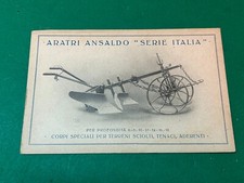 Pubblicità aratri ansaldo usato  Catania