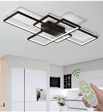 Luminária de teto LED regulável moderna, com controle remoto seleção de 3 cores..., usado comprar usado  Enviando para Brazil