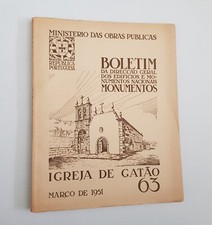 Monuments Igreja de Gatão Amarante 1951 Illustrated comprar usado  Enviando para Brazil