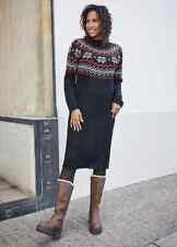 Freemans Negro Fair Isle Vestido de Punto GB 10 (fm166-3) comprar usado  Enviando para Brazil