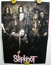 Poster slipknot 7x12 usato  Spedire a Italy