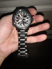  Relógio Citizen Nighthawk BJ7005-59E Eco-Drive piloto, usado comprar usado  Enviando para Brazil
