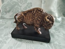 Bronze bison inches for sale  SIDMOUTH