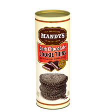 Mandy'S Cookie Thins, chocolate rico, 4,6 onças (pacote com 6) comprar usado  Enviando para Brazil