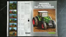 Brochure tracteurs fendt d'occasion  Carvin