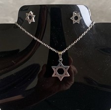 Schmuckset davidstern silberfa gebraucht kaufen  Dornburg
