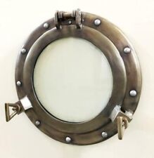 15 "Furo de alumínio antigo acabamento náutico ship janela de vidro comprar usado  Enviando para Brazil