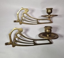 Pair vintage brass for sale  BRISTOL