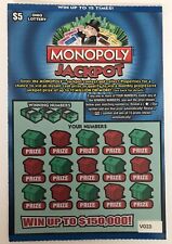 Monopoly jackpot theme for sale  Lancaster