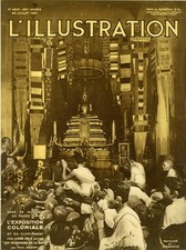 Exposition coloniale 1931 d'occasion  Velleron
